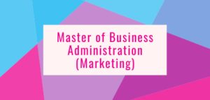 Master of Business Administration (Marketing)